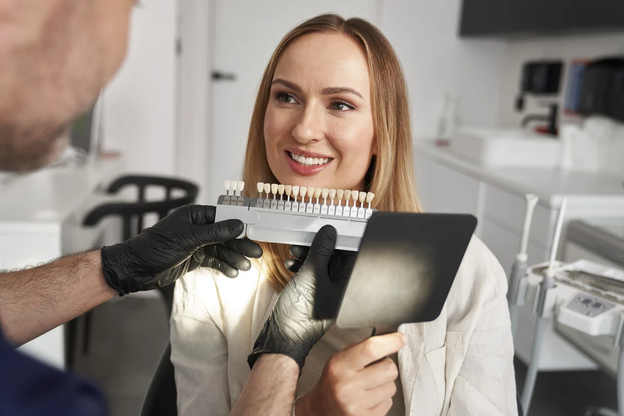 Cosmetic dental treatment image